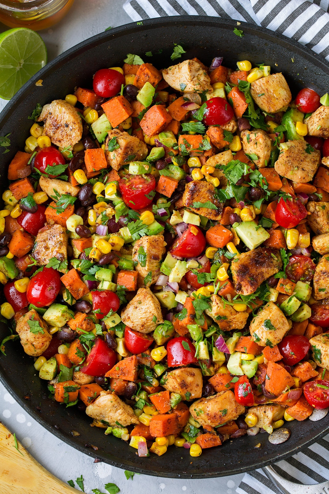 One-Skillet Mexican Honey-Lime Chicken: 30-Minute Dinner